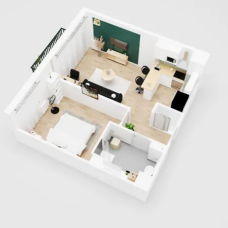 Apartment Elegant Minimaliste Entre Paris Et